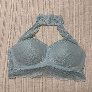 Pink VS Push-up Lace Choker Bralette